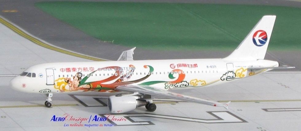 China Eastern Airbus A320-214 B-6371 Gorgeous Gansu 1/400 diecast Aeroclassics