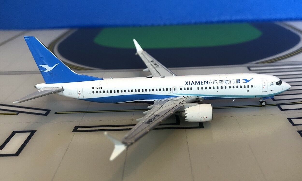 XiamenAir Boeing 737-Max8 B-1288 1/400 diecast JC Wings Models