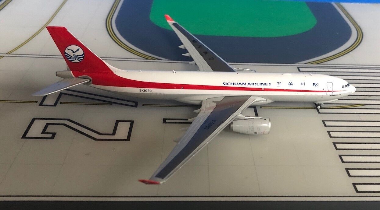 Sichuan Airlines (Cargo) Airbus A330-243F B-308Q 1/400 scale diecast JC Wings