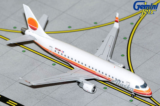 Alaska Embraer ERJ-175 N652MK Horizon Retro 1/400 scale diecast Gemini jets