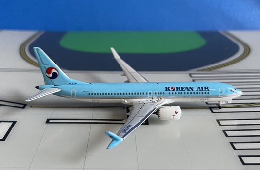 Korean Air Boeing 737 Max-8 HL8348 current 1/400 scale diecast Aeroclassics