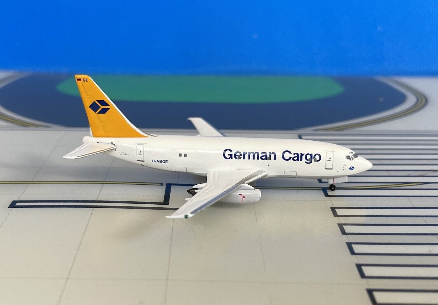 German Cargo Boeing 737-200C D-ABGE 1990s 1/400 scale diecast Aeroclassics