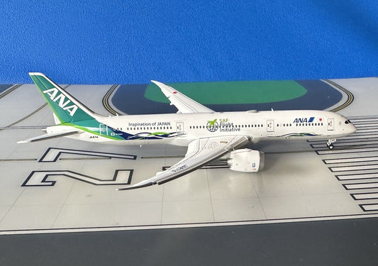 ANA-All Nippon Boeing 787-9 JA8721A, Future.., Flaps down 1/400 diecast JC Wings