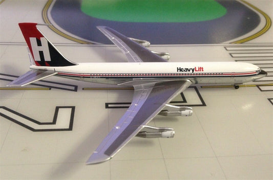 HeavyLift Boeing 707-324C G-HEVY 1990's 1/400 scale diecast Aeroclassics