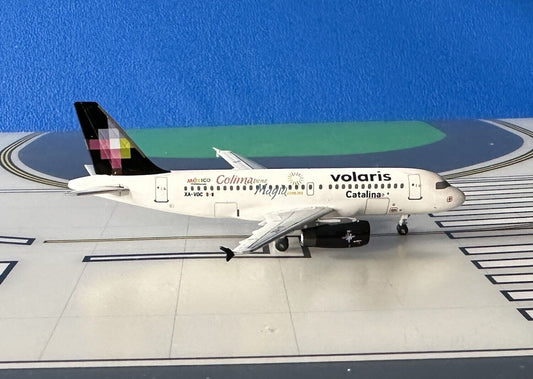 Volaris Airbus A319-132 XA-VOC current colors 1/400 scale diecast Aeroclassics