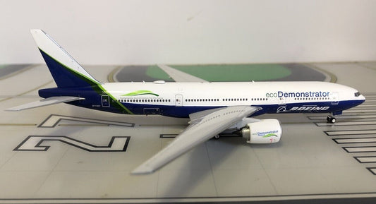 Boeing 777-200 N772ET Eco Demonstrator house 1/400 scale diecast Phoenix Models