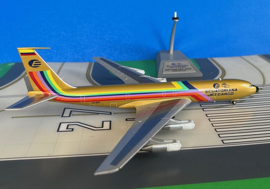 Ecuatoriana Boeing 707-320C HC-BGP Jet Cargo 1/200 scale diecast Inflight 200