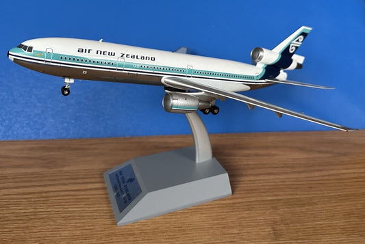 Air New Zealand Douglas DC-10-30 ZK-NZT 1970s polished 1/200 scale diecast Inflight