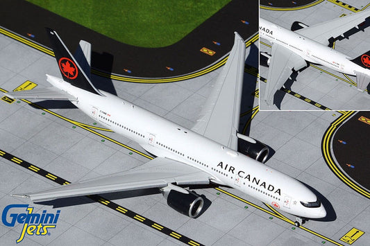 Air Canada Boeing 777-200LR C-FNND Flaps down 1/400 scale diecast Gemini Jets