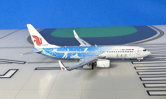 Air China Boeing 737-800W B-5497 Winter Sports 1/400 scale diecast JC Wings Models