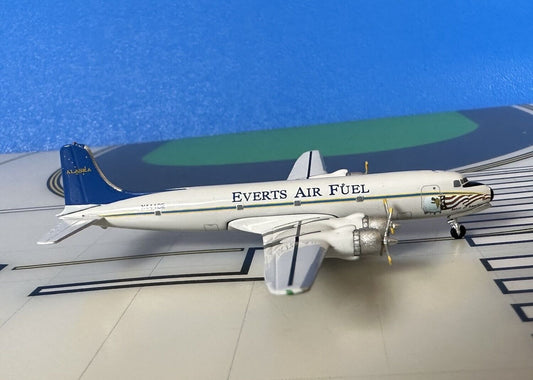 Everts Air Fuel Douglas DC-6B N444CE Current 1/400 scale diecast Aeroclassics