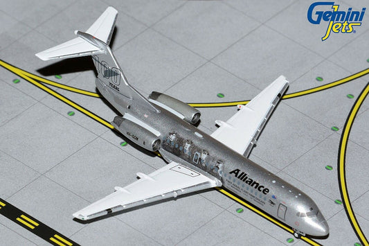 Allianca Airlines Fokker F-70 VH-QQW Vickers 100th 1/400 scalediecast GeminiJets