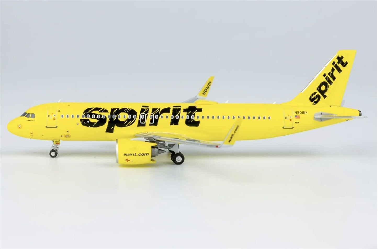 Spirit Airlines Airbus A320Neo N901NK Current 1/400 scale diecast NG Models