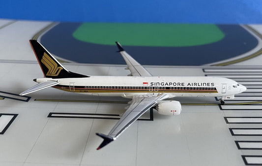 Singapore Airlines Boeing 737 Max-8 9V-MBA 1/400 scale diecast Aeroclassics