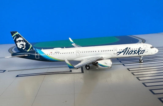 Alaska Airbus A321Neo N921VA currrent colors 1/400 scale diecast NG Models