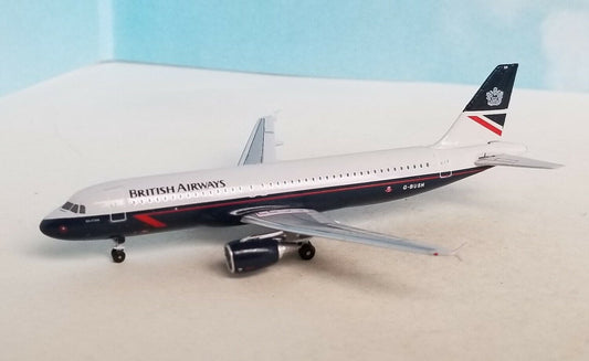 British Airways Airbus A320-211 G-BUSH Landor 1/400 scale diecast Aeroclassics