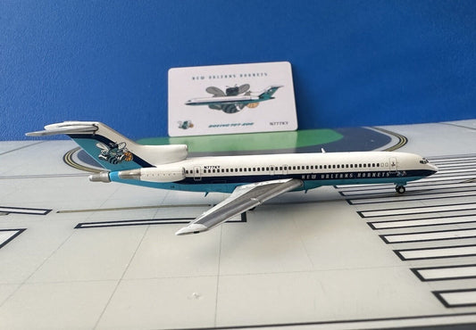 New Orleans Hornets Boeing 727-200/Adv N777KY 2000s 1/400 scale diecast JC Wings