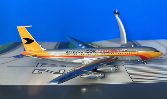 Aerocondor Colombia Boeing 707-100B HK-1818 1970s 1/200 scale diecast Inflight