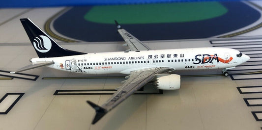 Shangdong Airlines Boeing 737-Max8 B-1275 Confucius 1/400 scale diecast JC Wings