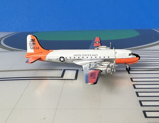 US Navy Douglas C-54 (DC-4) 56534 1/400 scale diecast Aeroclassics