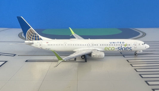 United Boeing 737-900ER/Scimitar N75432 Eco-Skies 1/400 scale diecast NG Models