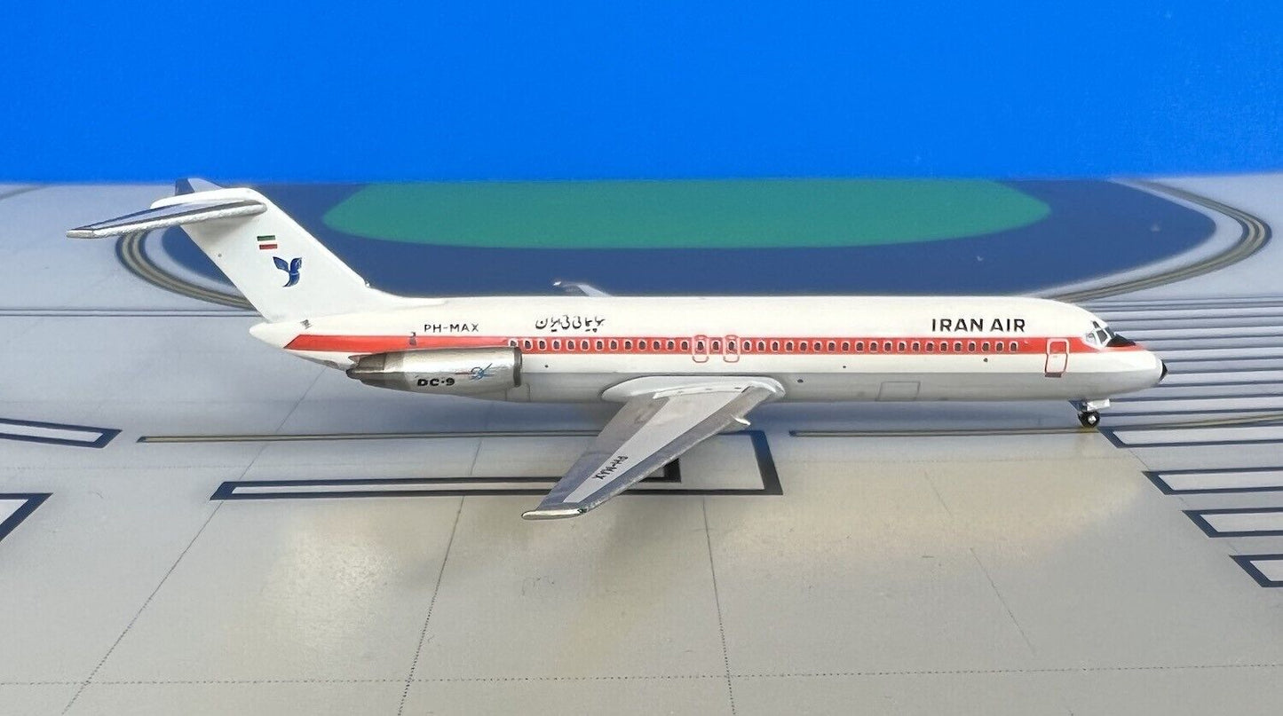 Iranair Douglas DC-9-32 PH-MAX Martinair hybrid 1/400 scale diecast Aeroclassics