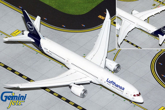 Lufthansa Boeing 787-9 D-ABPA Flaps Down 1/400 scale diecast GeminiJets